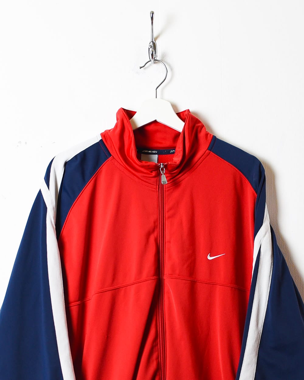 Fashion nike tracksuit blue and red