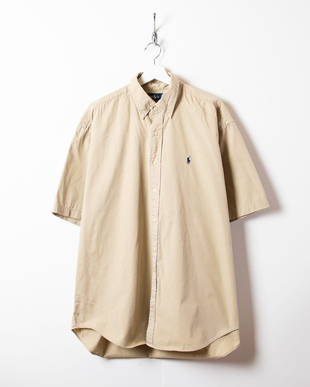 Neutral Polo Ralph Lauren Short Sleeved Shirt - XX-Large