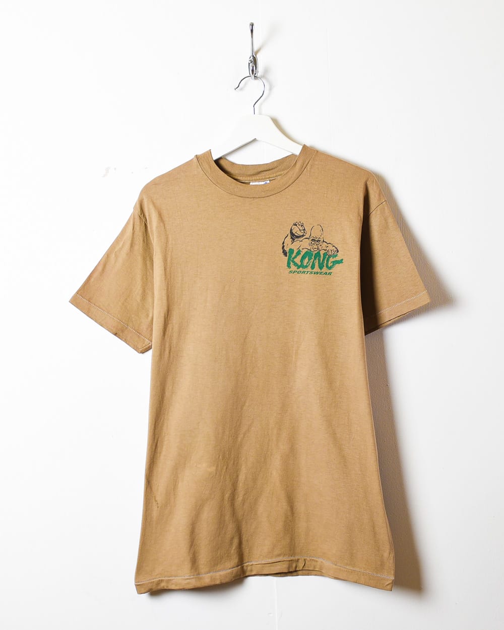 Brown Kong Sportswear Single Stitch T-Shirt - Medium