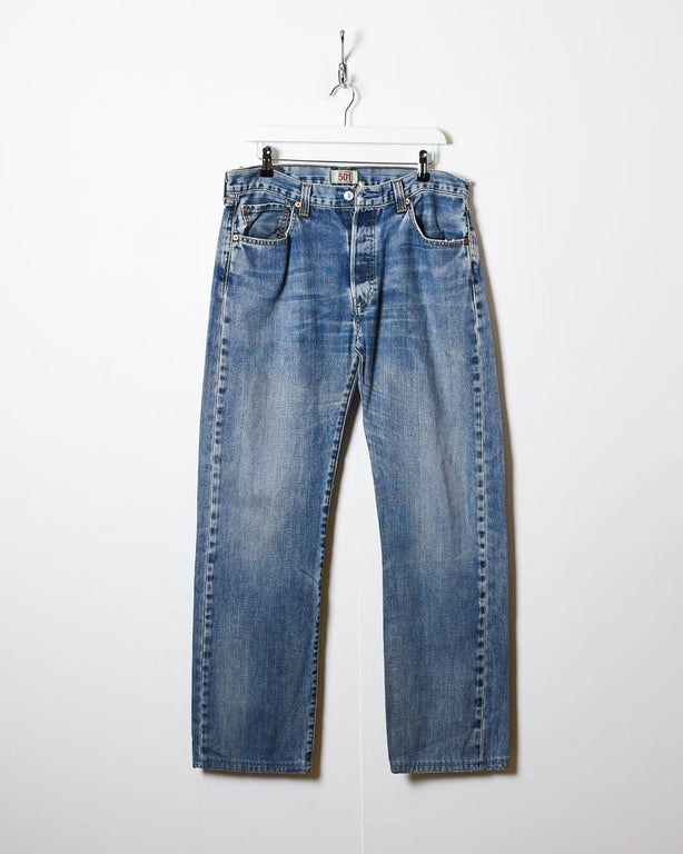 Blue Levi's 501 Jeans - W34 L32
