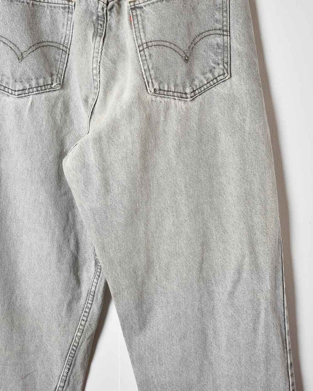 Grey Levi's Distressed Jeans - W32 L34