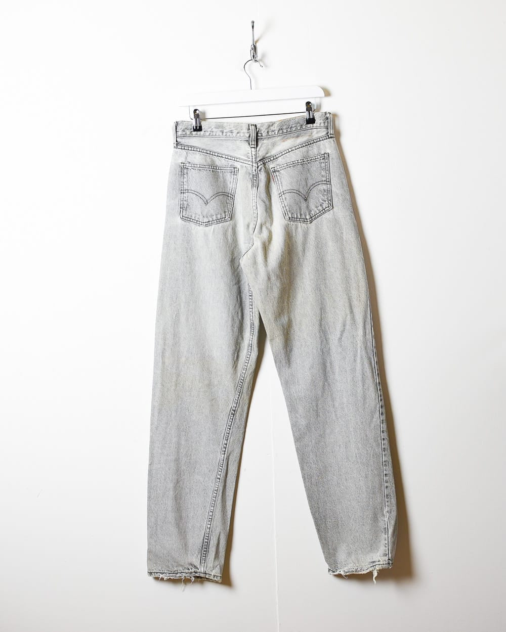 Grey Levi's Distressed Jeans - W32 L34