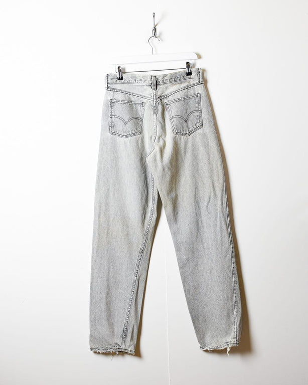 Grey Levi's Distressed Jeans - W32 L34