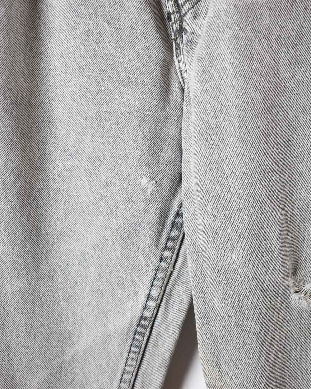 Grey Levi's Distressed Jeans - W32 L34
