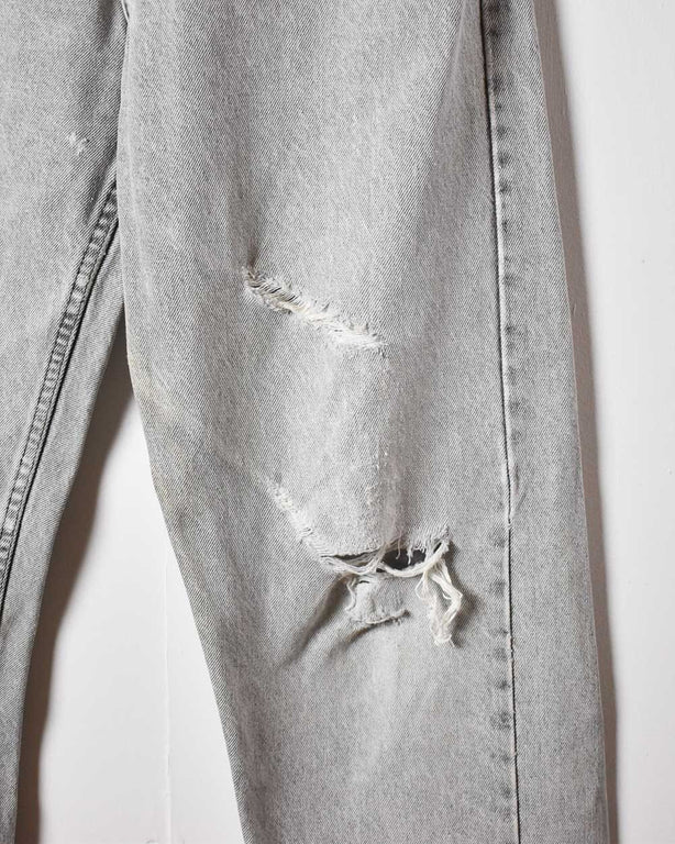 Grey Levi's Distressed Jeans - W32 L34