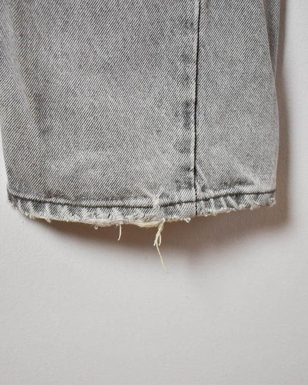 Grey Levi's Distressed Jeans - W32 L34