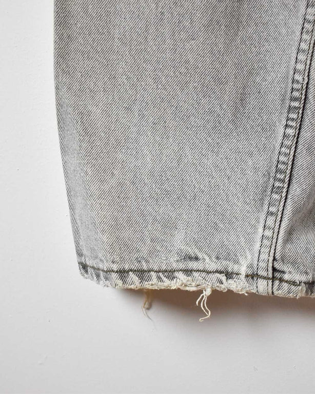 Grey Levi's Distressed Jeans - W32 L34