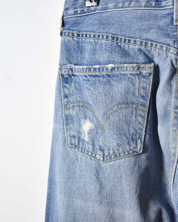 Blue Levi's Lightly Distressed 501 Jeans - W30 L27