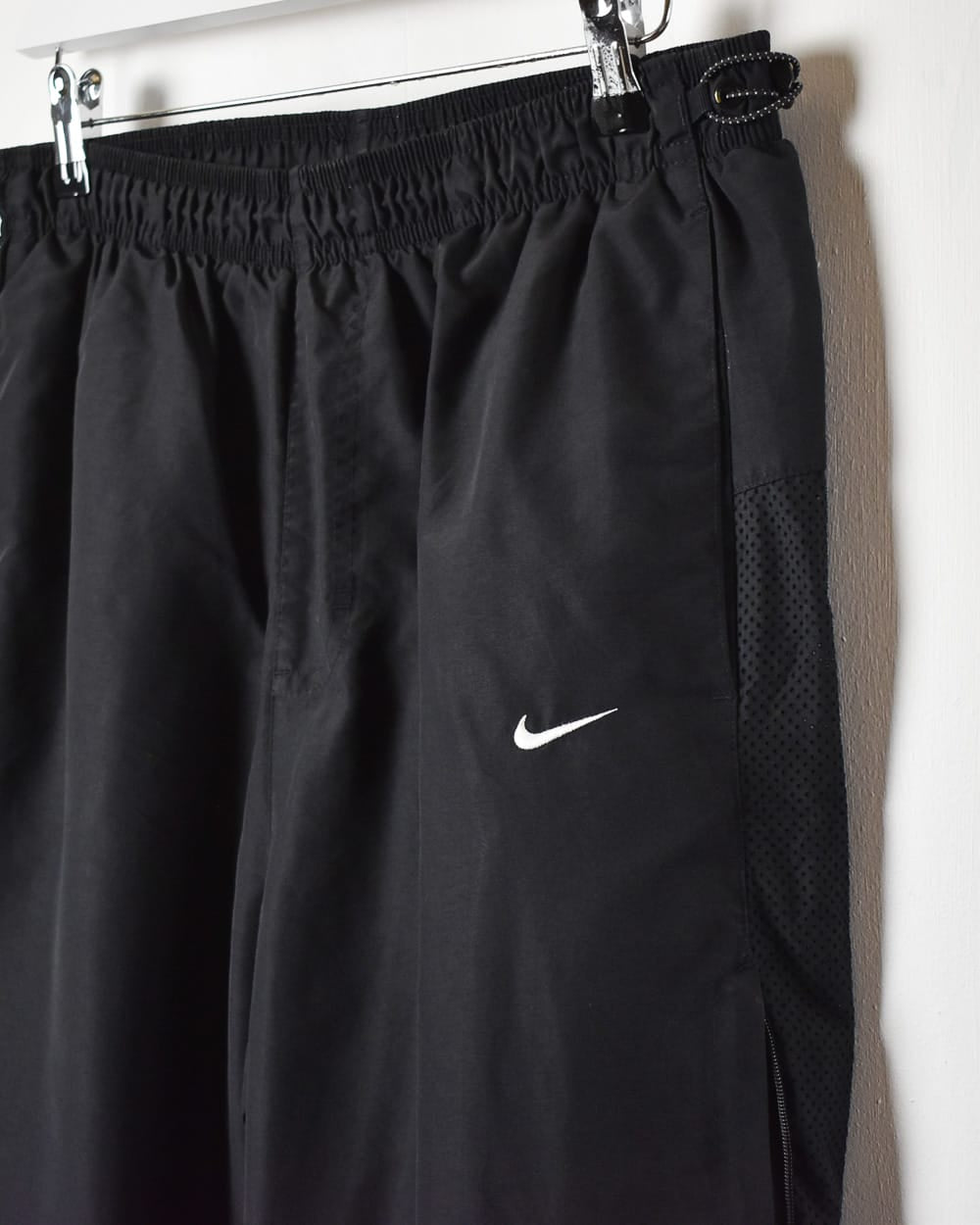 Black Nike Athletic Department Tracksuit Bottoms - Medium