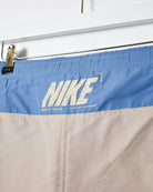 Neutral Nike Mesh Shorts - Small Women's