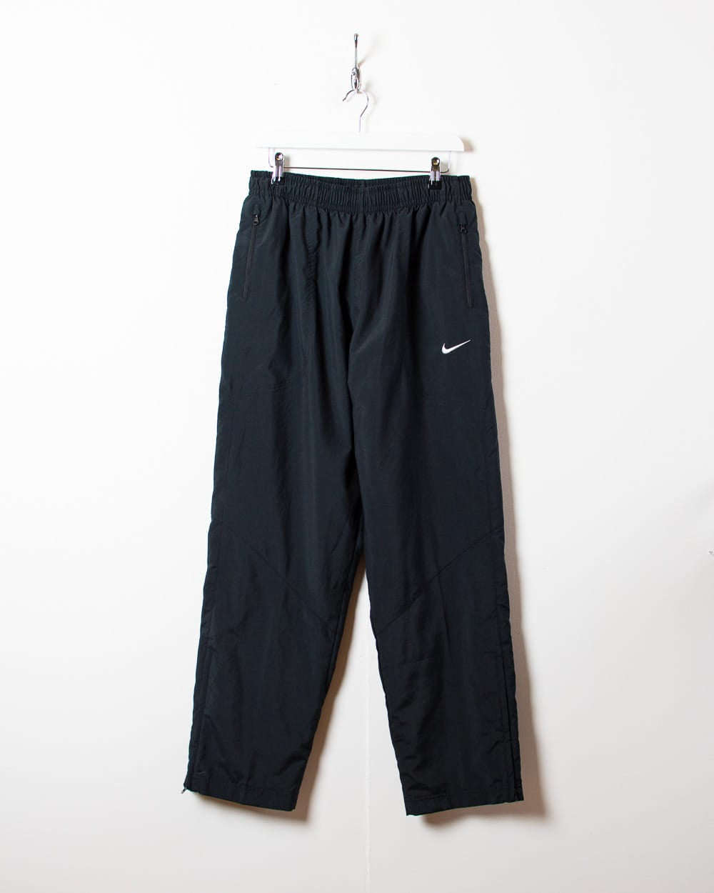 Black Nike Tracksuit Bottoms - Large