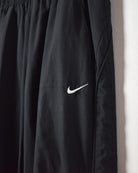 Black Nike Tracksuit Bottoms - Large