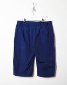 Navy Stussy International Long Shorts - W36 L27