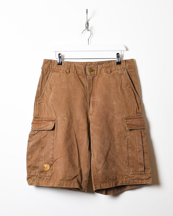 Brown Vintage Denim Cargo Shorts - W34 