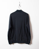 Black Champion 1/4 Zip Sweatshirt - Large