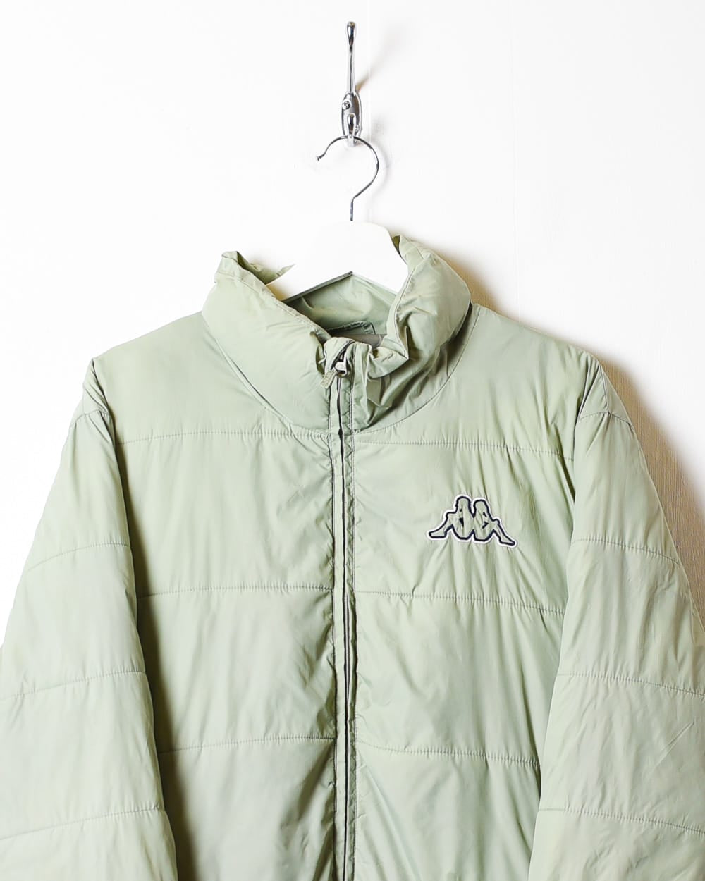 Green Kappa Puffer Jacket - Large