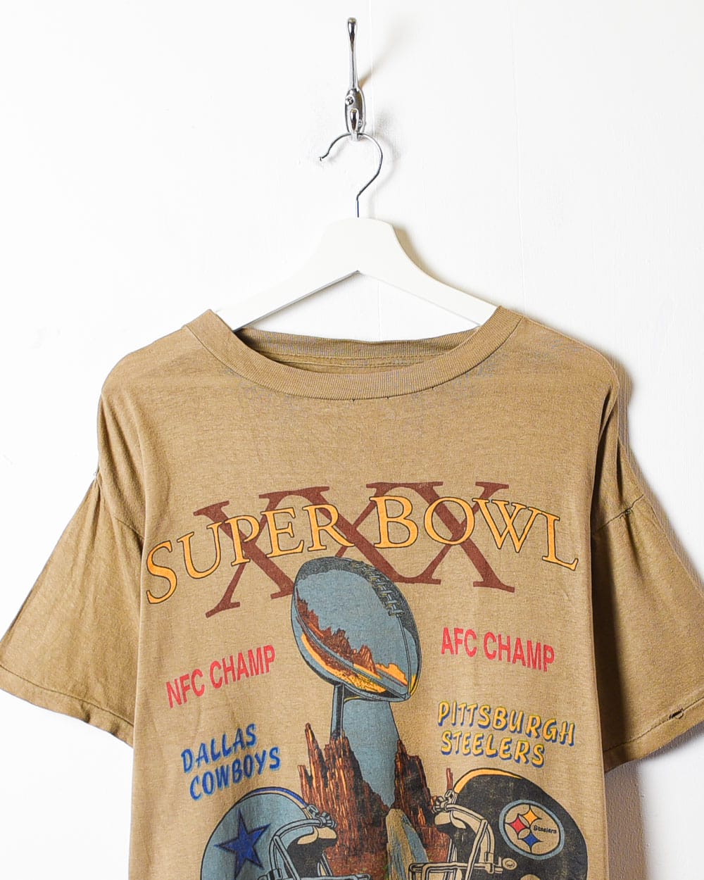 Brown Superbowl XXX Single Stitch T-Shirt - Medium