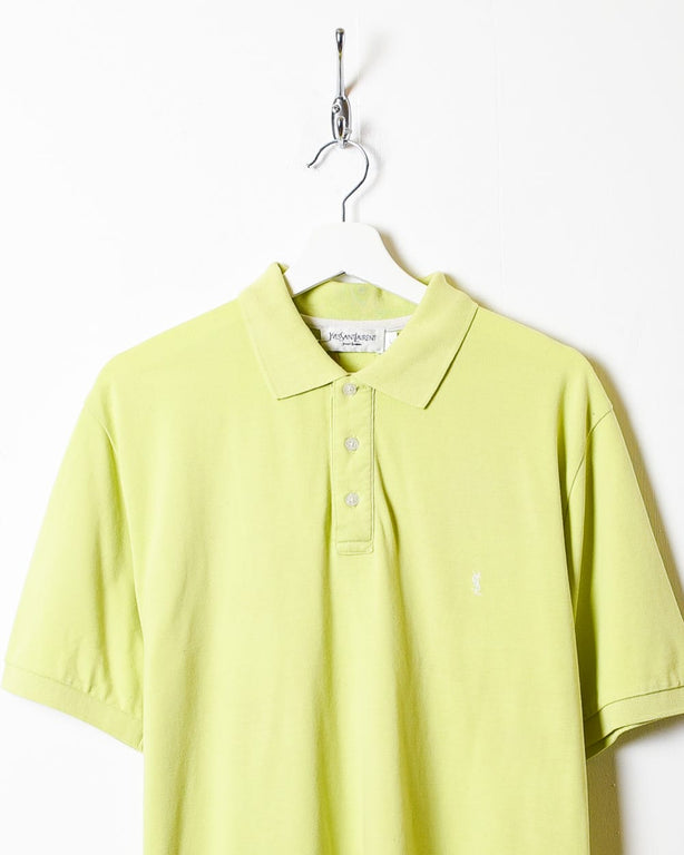 Green Yves Saint Laurent Polo Shirt - Large