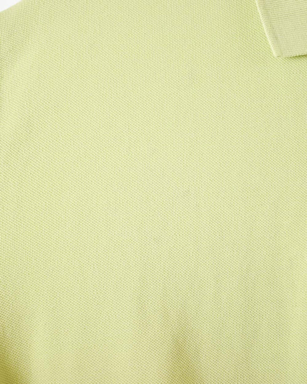 Green Yves Saint Laurent Polo Shirt - Large