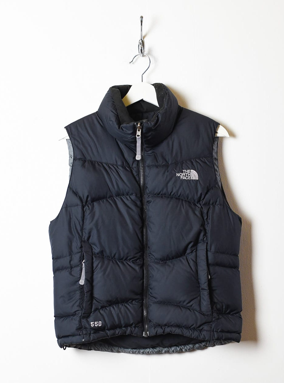 Black The North Face 550 Down Gilet - Small Women's