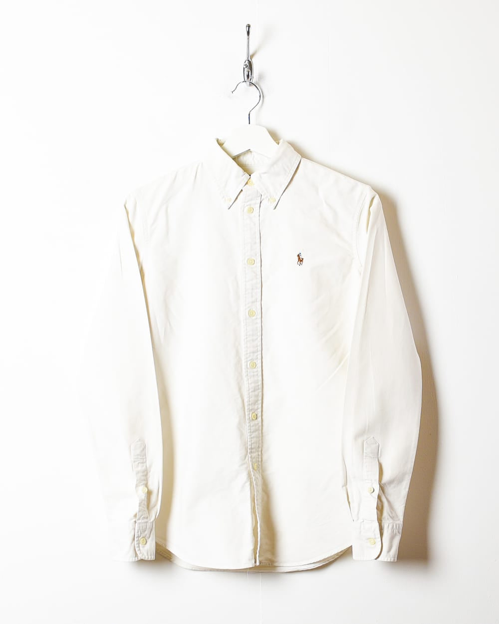 White Polo Ralph Lauren Shirt - Small Women's