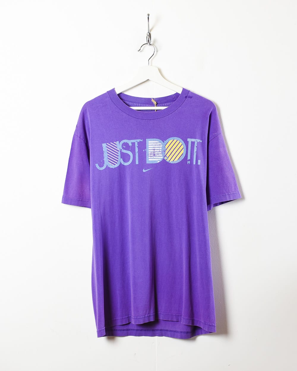 Purple Nike Just Do It T-Shirt - Large