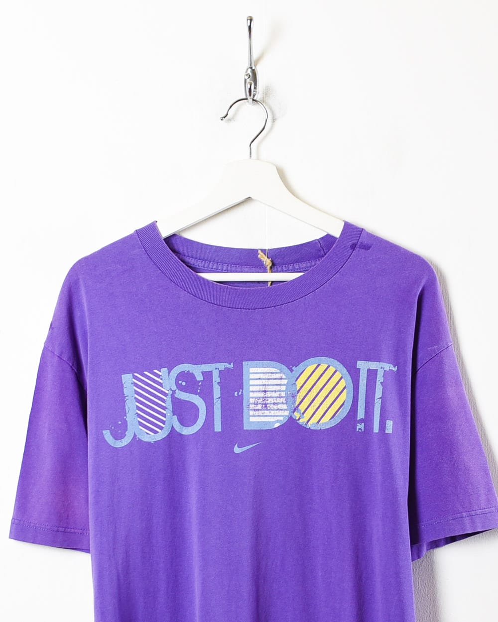 Purple Nike Just Do It T-Shirt - Large