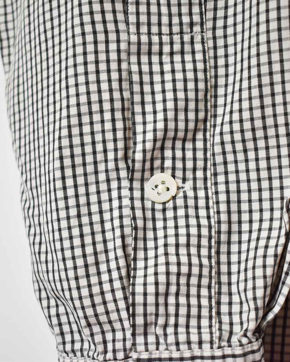 White Polo Ralph Lauren Checked Shirt - X-Large