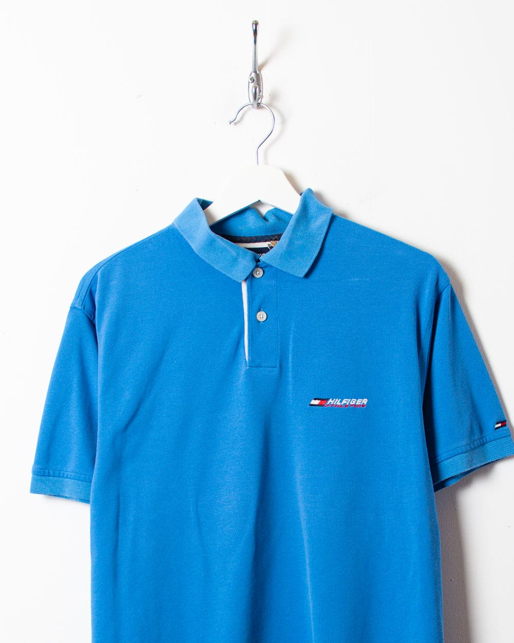 BabyBlue Tommy Hilfiger Athletics Polo Shirt - Small