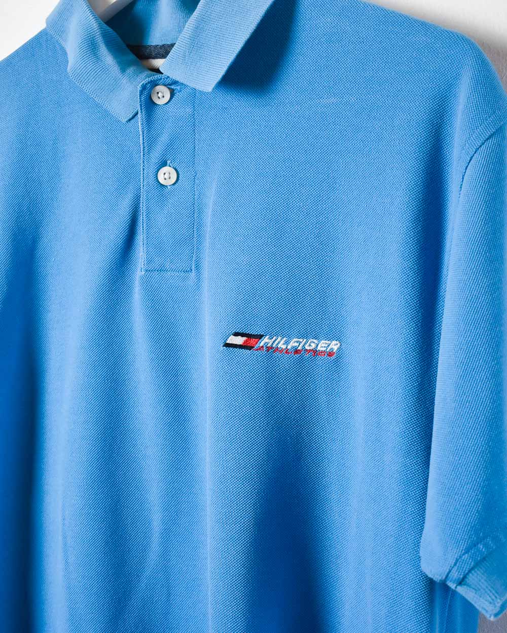 BabyBlue Tommy Hilfiger Athletics Polo Shirt - Small