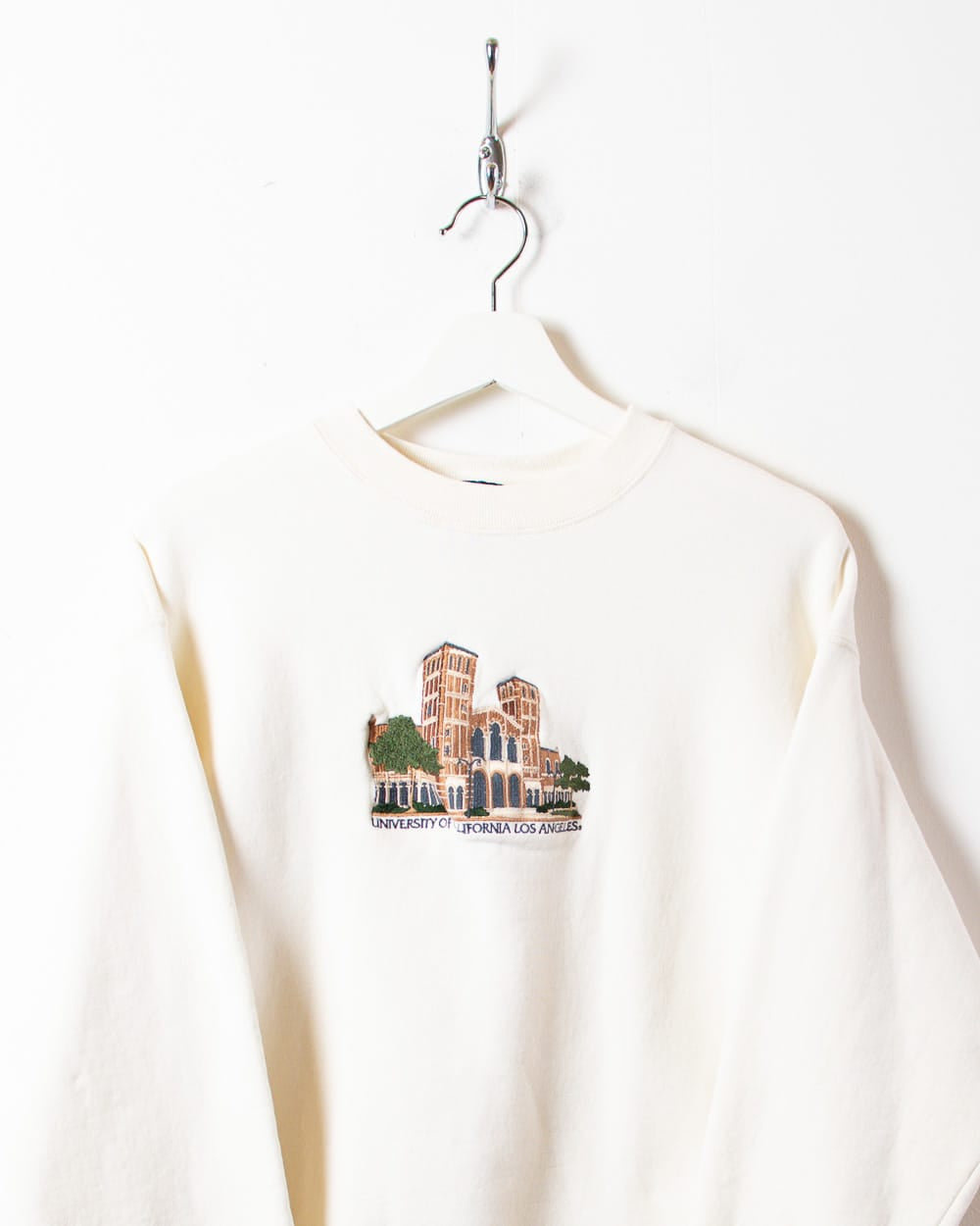 White University Of California Los Angeles Sweatshirt - Small