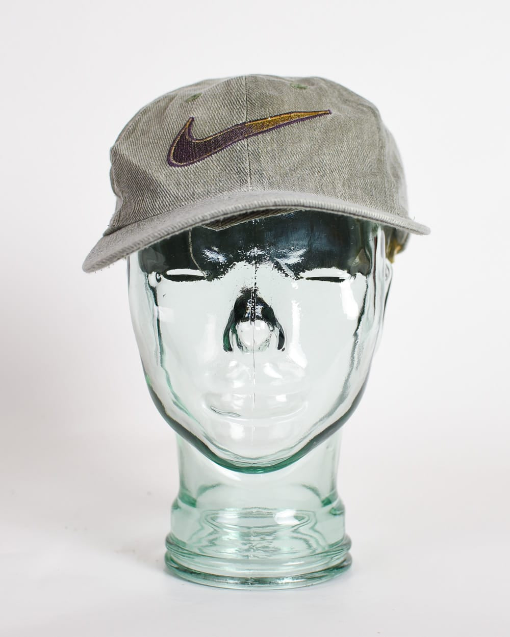 Grey Nike Denim Cap