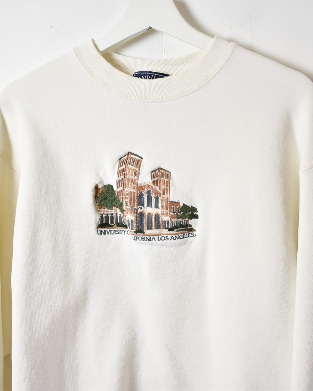 White University Of California Los Angeles Sweatshirt - Small