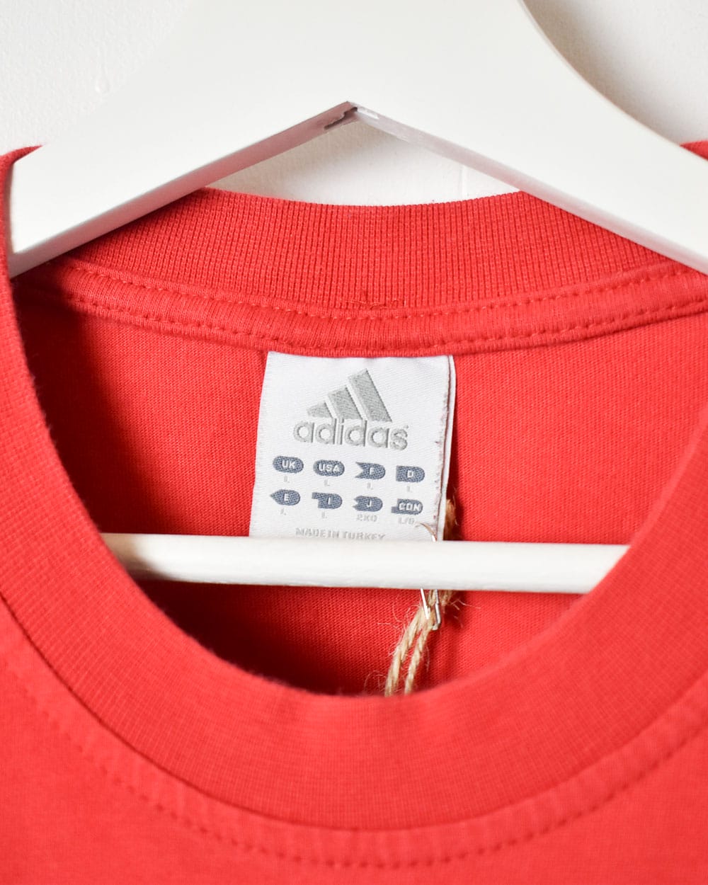 Red Adidas T-Shirt - Small