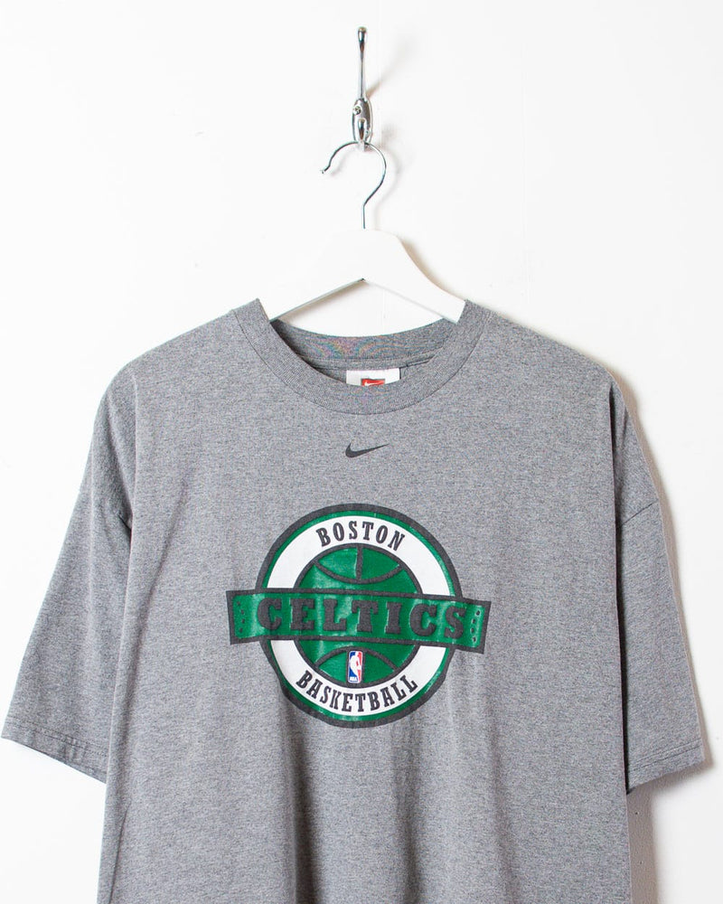 Vintage Style 90s Boston Celtics Basketball Banner Crewneck