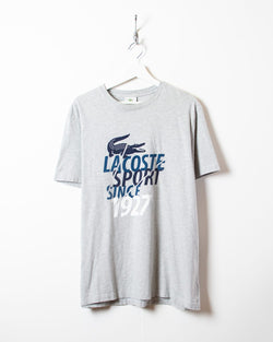 Vintage 10s+ Stone Lacoste Sport T-Shirt - X-Large Cotton– Domno