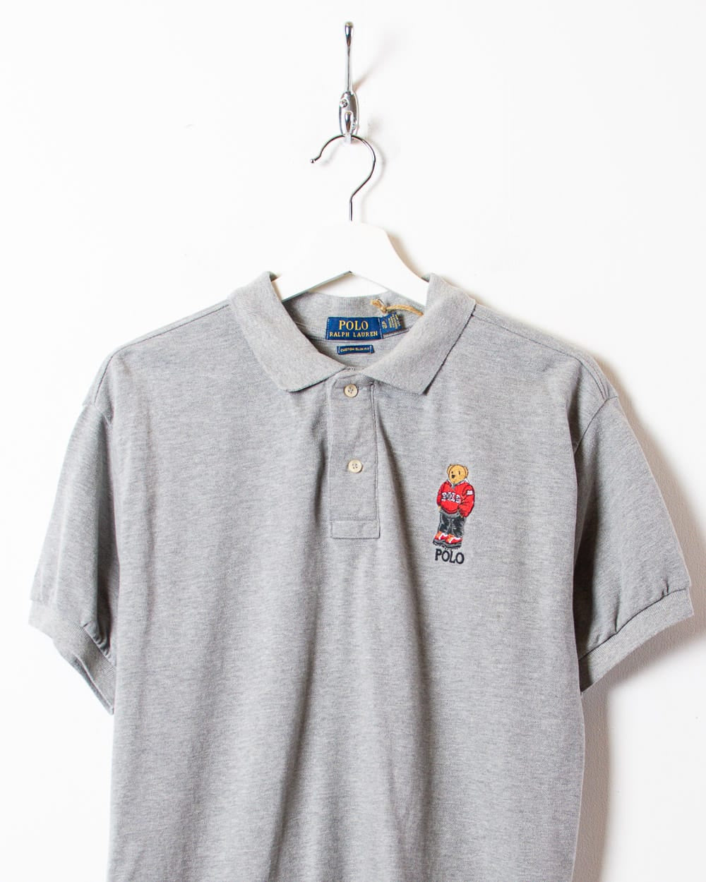 Stone Polo Ralph Lauren Polo Bear Polo Shirt - X-Large