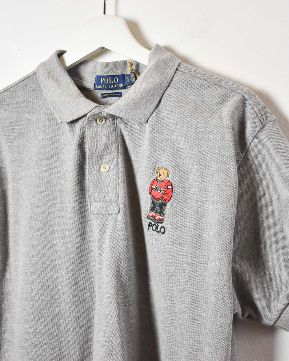 Stone Polo Ralph Lauren Polo Bear Polo Shirt - X-Large