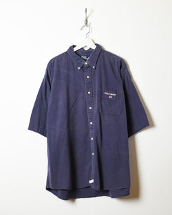 Vintage 90s Navy Polo Sport Ralph Lauren Short Sleeved Shirt - XX