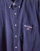 Navy Polo Sport Ralph Lauren Short Sleeved Shirt - XX-Large