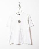 White Quiksilver T-Shirt - Small