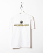 White Quiksilver T-Shirt - Small