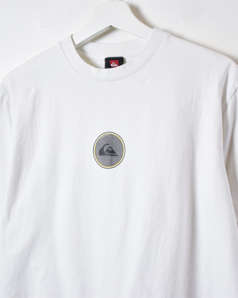 White Quiksilver T-Shirt - Small