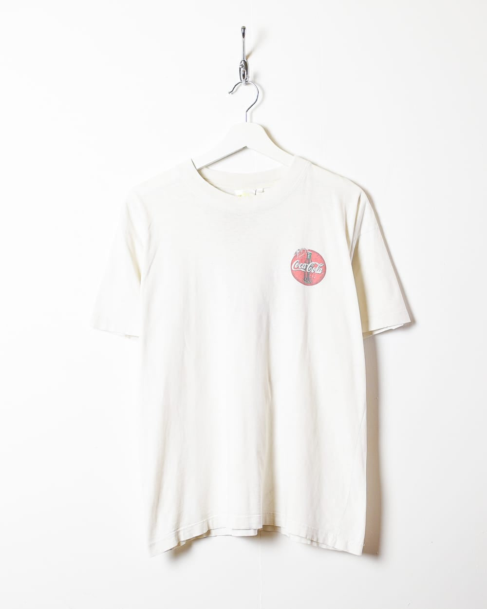 White Coca Cola T-Shirt - Medium