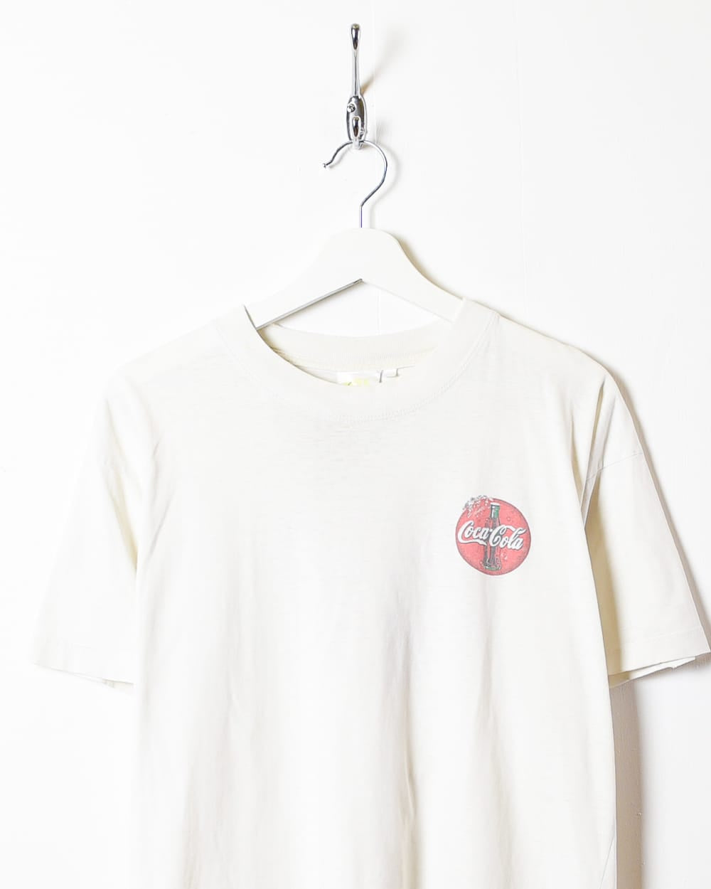 White Coca Cola T-Shirt - Medium