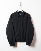 Black Polo Ralph Lauren Harrington Jacket - Large