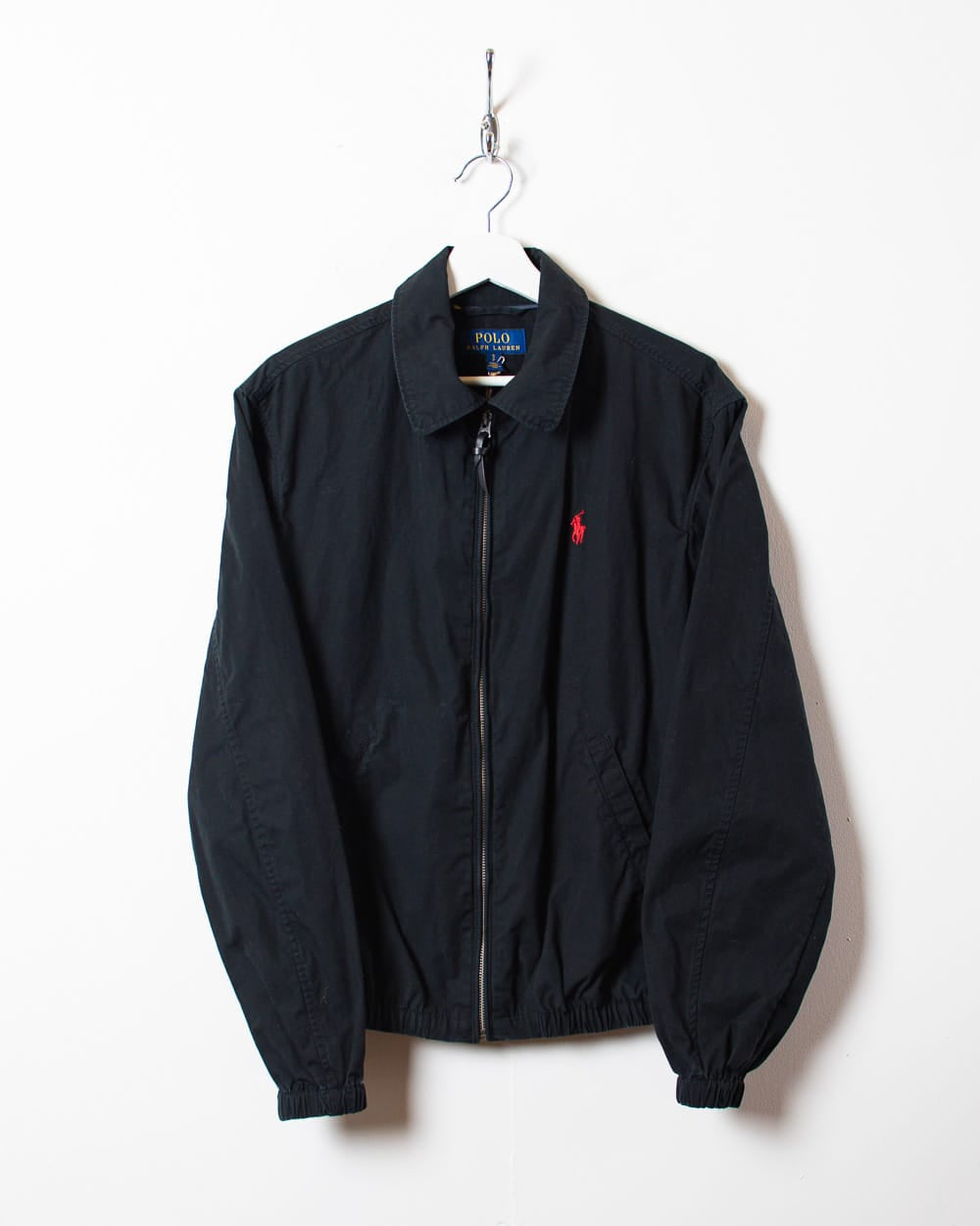 Polo ralph lauren harrington jacket in black best sale