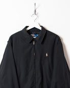 Black Polo Ralph Lauren Harrington Jacket - Large