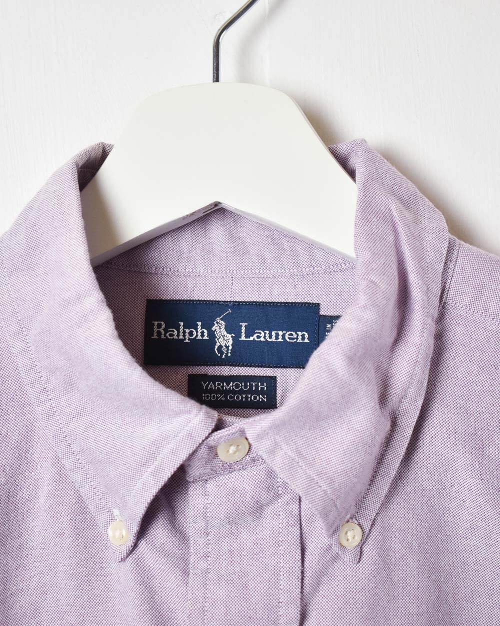 Pink Polo Ralph Lauren Yarmouth Shirt - Large