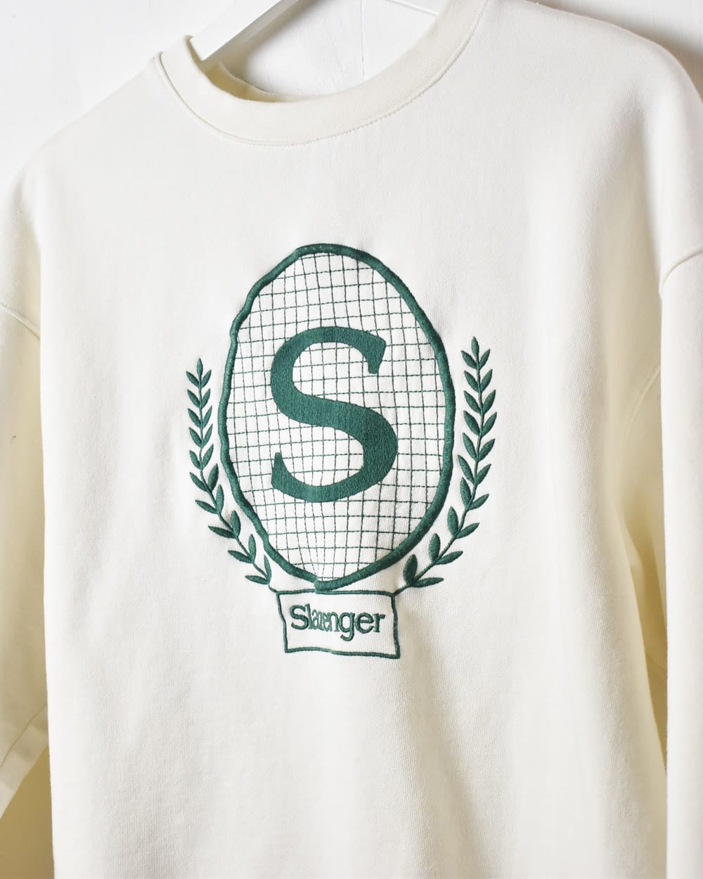 White Slazenger Sweatshirt - Small Women's